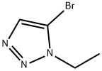 1H-1,2,3-Triazole, 5-bromo-1-ethyl- 구조식 이미지