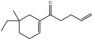 1-(5-Ethyl-5-methyl-1-cyclohexen-1-yl)-4-penten-1-one Structure