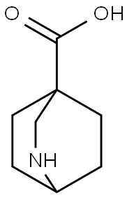 2-Azabicyclo[2.2.2]octane-4-carboxylic acid Structure