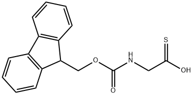 Fmoc-2-aminoethanethioic S-acid 구조식 이미지