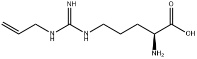 omega-N-allylarginine Structure