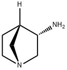 (1R,3S,4S)-1-Aza-bicyclo2.2.1hept-3-ylamine Structure