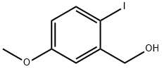 Benzenemethanol, 2-iodo-5-methoxy- Structure