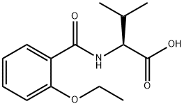 Valine, N-(2-ethoxybenzoyl)- Structure