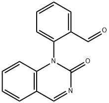 Benzaldehyde, 2-(2-oxo-1(2H)-quinazolinyl)- Structure