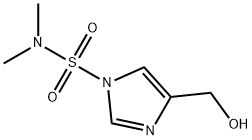 1H-Imidazole-1-sulfonamide, 4-(hydroxymethyl)-N,N-dimethyl- Structure