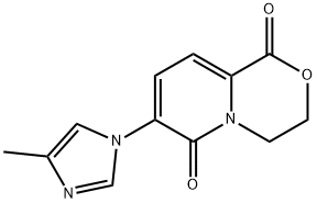 7-(4-methyl-1H-imidazol-1-yl)-3,4-dihydropyrido[2,1-c][1,4]oxazine-1,6-dione 구조식 이미지