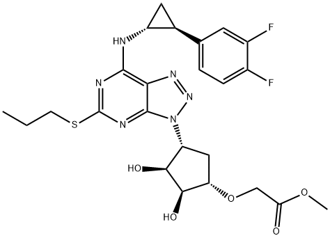 Ticagrelor Impurity 72 Structure