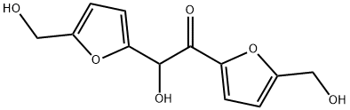 Ethanone, 2-hydroxy-1,2-bis[5-(hydroxymethyl)-2-furanyl]- 구조식 이미지