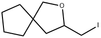 2-Oxaspiro[4.4]nonane, 3-(iodomethyl)- Structure