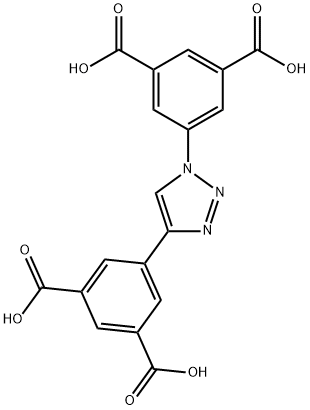 5,5'-(1H-1,2,3-triazole-1,4-diyl)diisophthalic acid 구조식 이미지