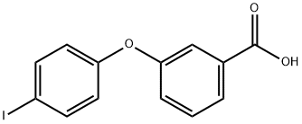 3-(4-iodophenoxy)benzoic acid Structure