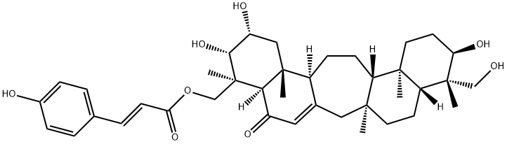 16-Oxolyclanitin-29-yl p-coumarate Structure