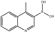 Boronic acid, B-(4-methyl-3-quinolinyl)- Structure