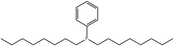 dioctyl(phenyl)phosphine Structure