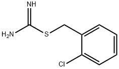 2-Chlorobenzyl carbamimidothioate hydrochloride Structure