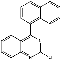 2-chloro-4-(1-naphthalenyl)-quinazoline 구조식 이미지