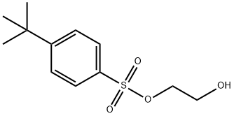 Benzenesulfonic acid, 4-(1,1-dimethylethyl)-, 2-hydroxyethyl ester Structure