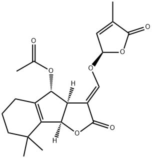 Orobanchyl acetate 구조식 이미지