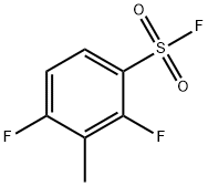 Benzenesulfonyl fluoride, 2,4-difluoro-3-methyl- Structure