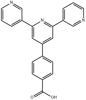 4′-(4-carboxyphenyl)-3,2′:6′,3″-terpyridine 구조식 이미지