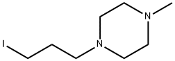 Piperazine, 1-(3-iodopropyl)-4-methyl- Structure