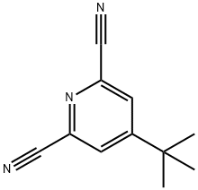 4-tert-butylpyridine-2,6-dicarbonitrile Structure