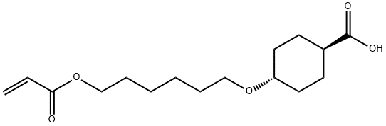 4-(6-Acryloxy-hex-1-yloxy)cyclohexanecarboxylic acid Structure