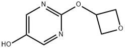 5-Pyrimidinol, 2-(3-oxetanyloxy)- Structure