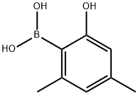 Boronic acid, B-(2-hydroxy-4,6-dimethylphenyl)- Structure