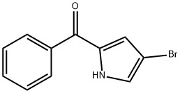 Methanone, (4-bromo-1H-pyrrol-2-yl)phenyl- 구조식 이미지