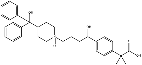 Fexofenadine N-Oxide Structure