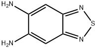 2,1,3-Benzothiadiazole-5,6-diamine Structure