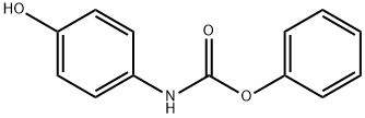 Carbamic acid, (4-hydroxyphenyl)-, phenyl ester (9CI) 구조식 이미지