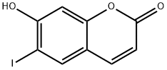 2H-1-Benzopyran-2-one, 7-hydroxy-6-iodo- 구조식 이미지