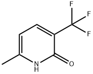 2(1H)-Pyridinone, 6-methyl-3-(trifluoromethyl)- Structure