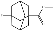 Tricyclo[3.3.1.13,7]decane-1-carboxylic acid, 3-fluoro-, methyl ester Structure