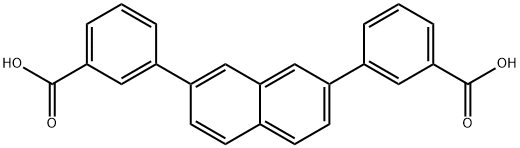 3,3'-(naphthalene-2,7-diyl)dibenzoic acid Structure