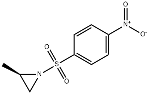 Aziridine, 2-methyl-1-[(4-nitrophenyl)sulfonyl]-, (2R)- Structure