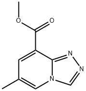 methyl 6-methyl-[1,2,4]triazolo[4,3-a]pyridine-8-carboxylate Structure