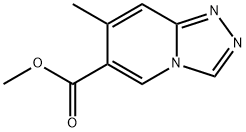 methyl 7-methyl-[1,2,4]triazolo[4,3-a]pyridine-6-carboxylate Structure