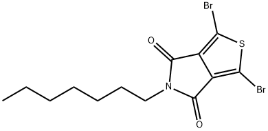 dibromoTPD (heptyl) Structure