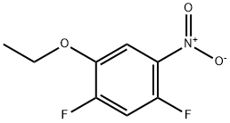 Benzene, 1-ethoxy-2,4-difluoro-5-nitro- Structure