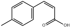 2-Propenoic acid, 3-(4-methylphenyl)-, (2Z)- Structure