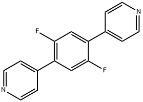 Pyridine, 4,4'-(2,5-difluoro-1,4-phenylene)bis- 구조식 이미지