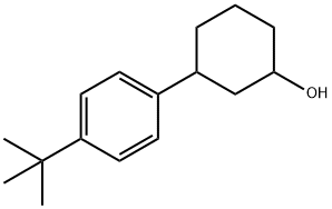 3-(4-tert-butylphenyl)cyclohexan-1-ol Structure