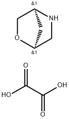 2-Oxa-5-azabicyclo[2.2.1]heptane oxalate Structure