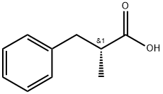 (2R)-2-methyl-3-phenylpropanoic acid 구조식 이미지