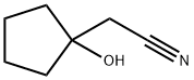 2-(1-hydroxycyclopentyl)acetonitrile Structure
