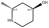 trans-2-Methyl-piperidin-4-ol Structure